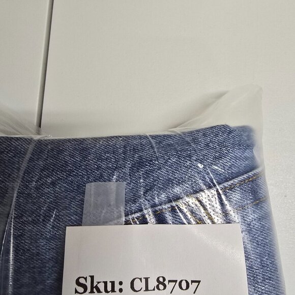 Levi’s 501 Jeans Mens 34x30 Light Wash Button Fly Vintage Y2K Straight Denim - Picture 16 of 16